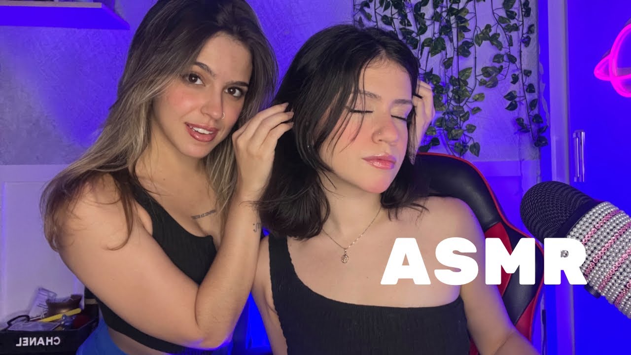 ASMR FAZENDO CAFUNÉ NA MARIA ZB