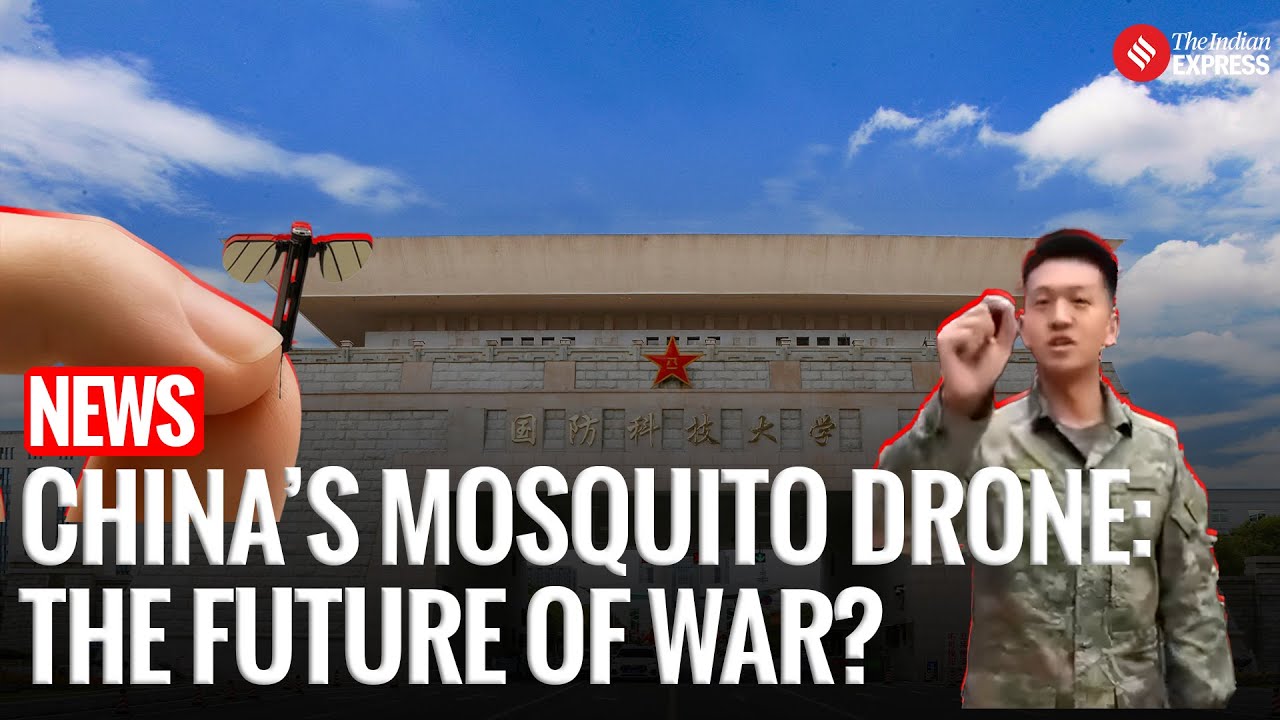 What We Know About China’s Mosquito-Sized Drone That Could Change Warfare