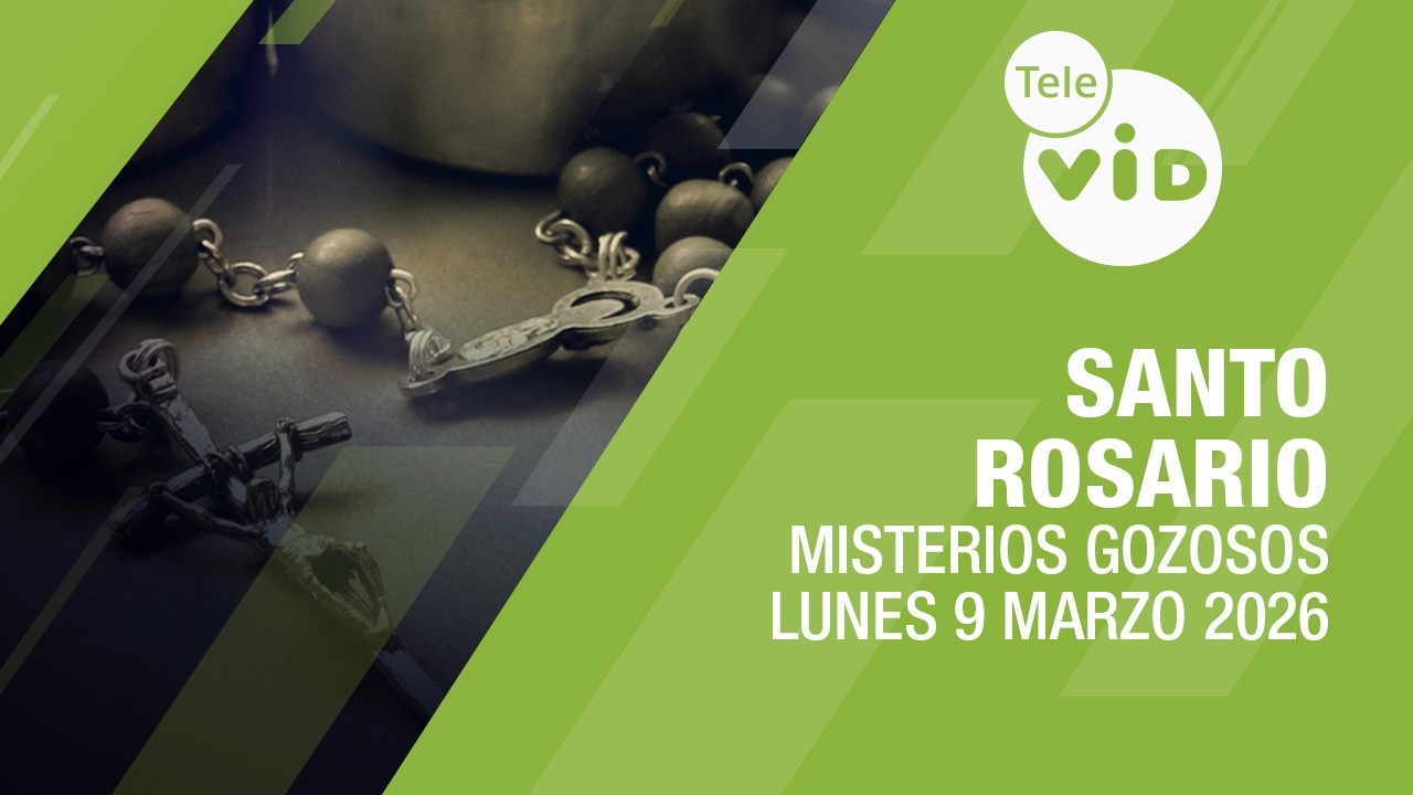 Santo Rosario de hoy 📿 Lunes 9 Marzo de 2026, Misterios Gozosos | Tele VID