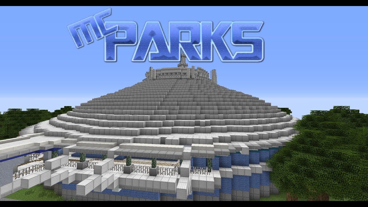 Minecraft WDW: McParks Ridethroughs: Space Mountain