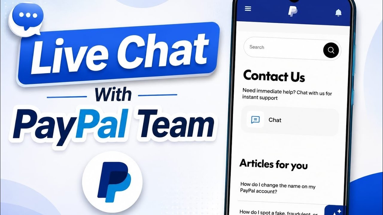 How to Contact with PayPal team | Paypal team live Chat | Live Chat with Paypal Customer Service