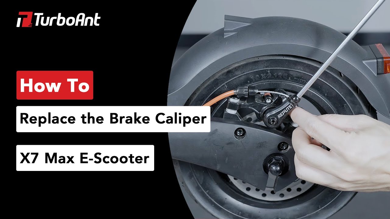 How to Replace the Brake Caliper for TurboAnt X7 Max
