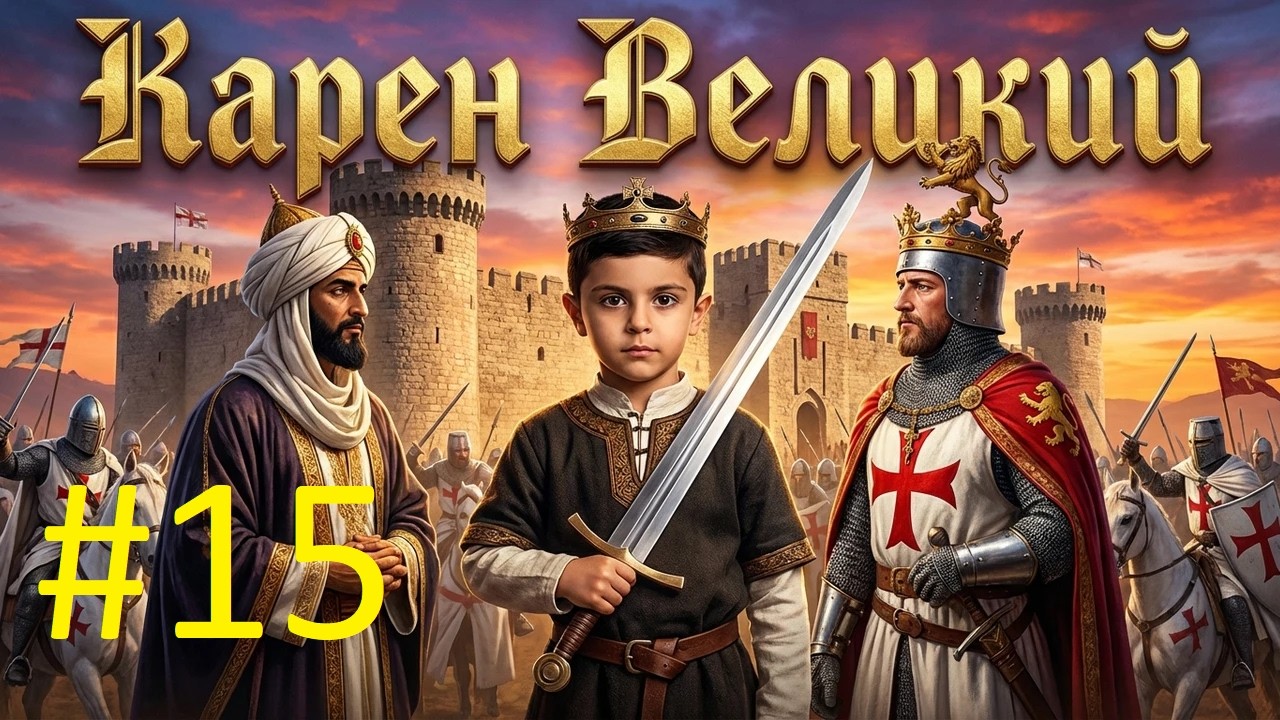 Крестовый Поход #15 Львиная грива , Stronghold crusader , Խաչակիրներ