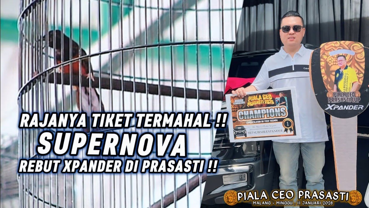 Rajanya Tiket Termahal !! Supernova Rebut Xpander di Piala CEO Prasasti !!