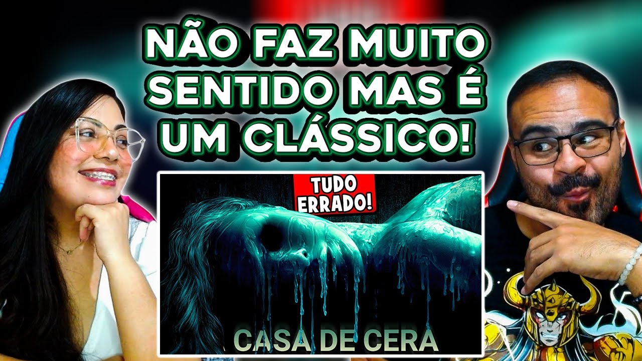 REACT SESSÃO NERD | DETALHES e ERROS em A CASA DE CERA que você NÃO percebeu! 🤦‍♂
