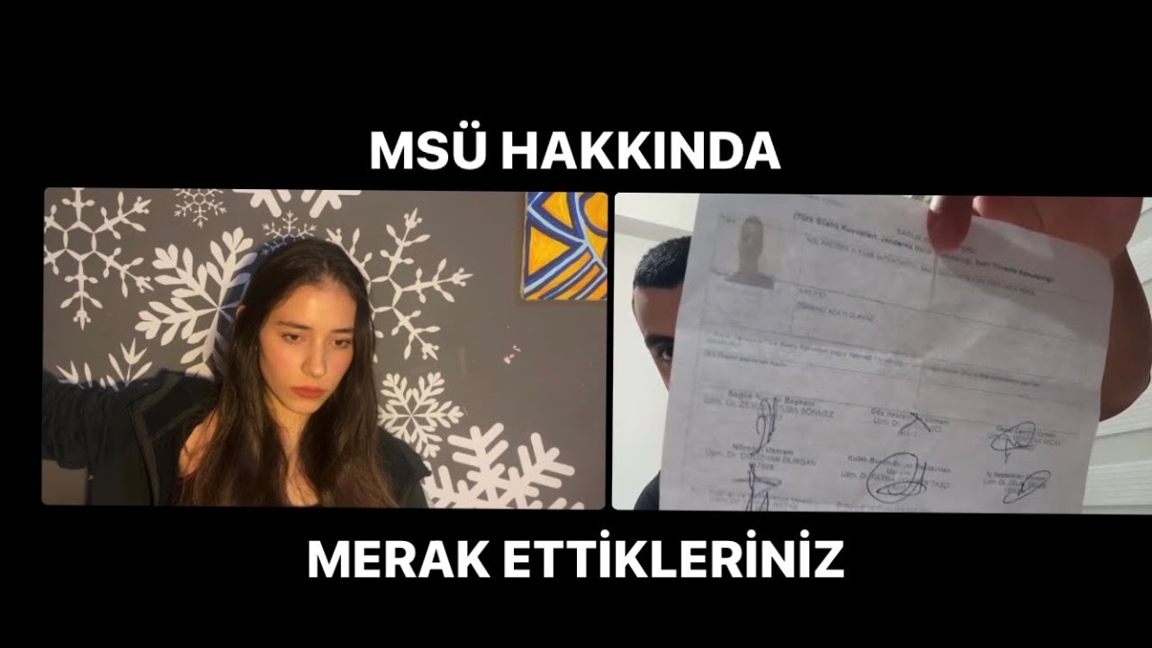 MSÜ HAKKINDA HER ŞEY/ devre @msu.rehberim