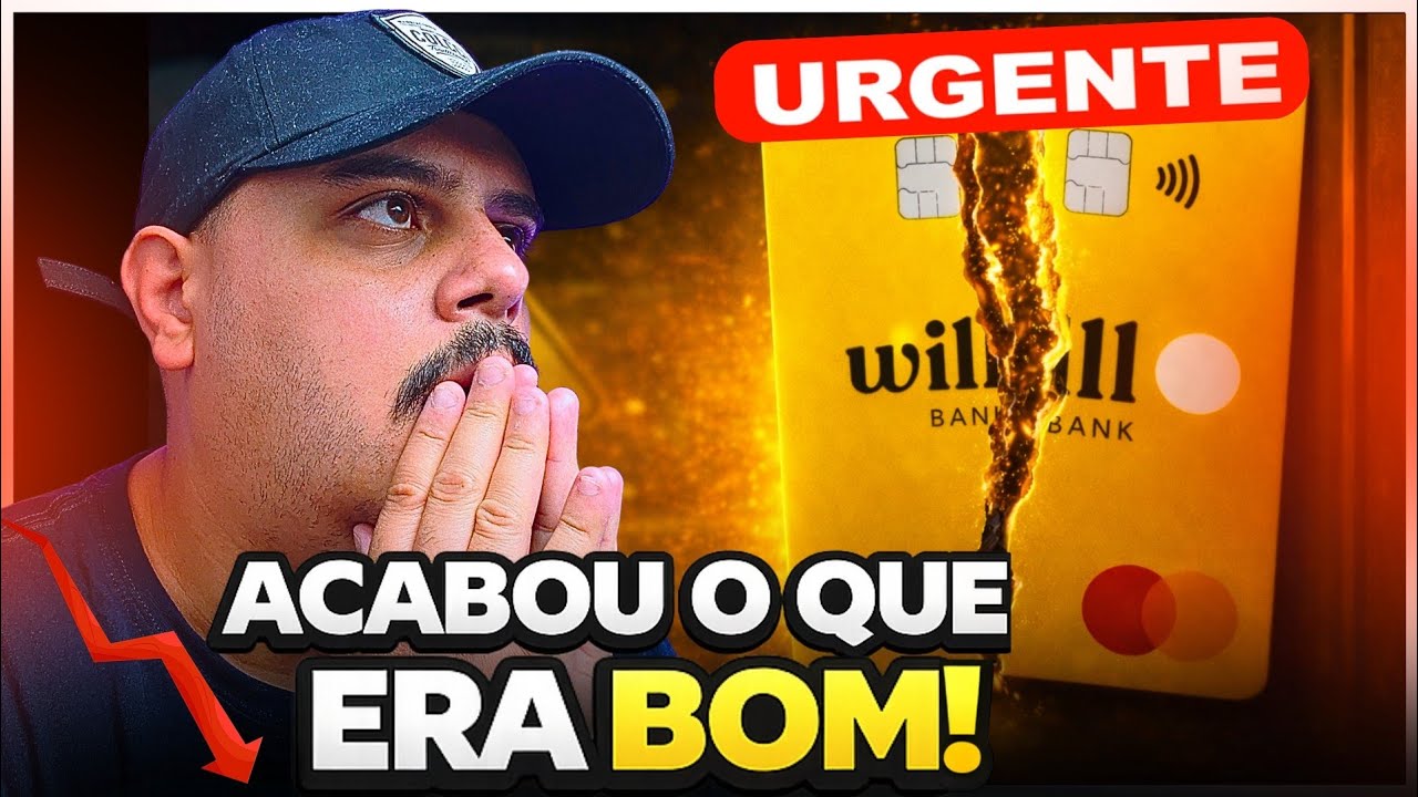 🚨 URGENTE: CARTÃO DE CRÉDITO DA WILL BANK É SUSPENSO - SITUAÇÃO É CRÍTICA! 