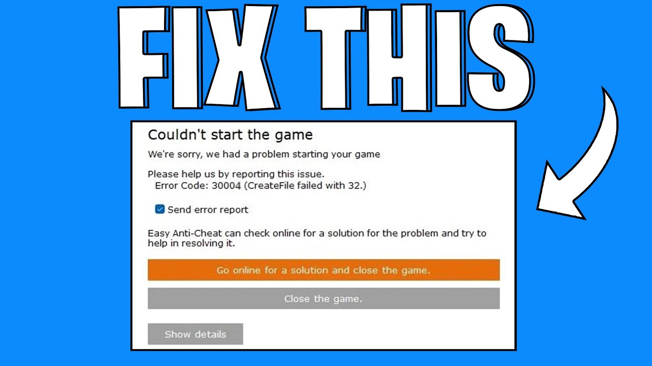 How To Easily Fix Fortnite Error Code 30004 | 2025