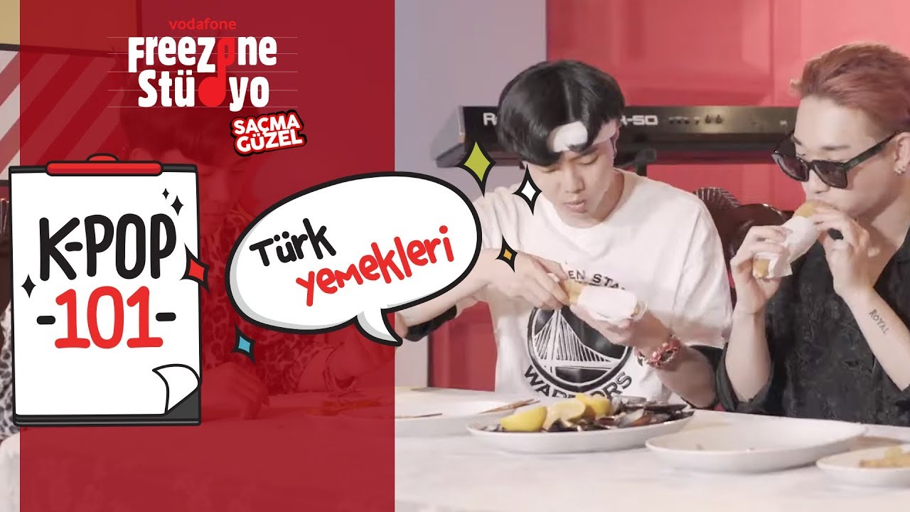 WiHi, Chaby ile Türk yemeklerini denedi! | #KPopStüdyoda