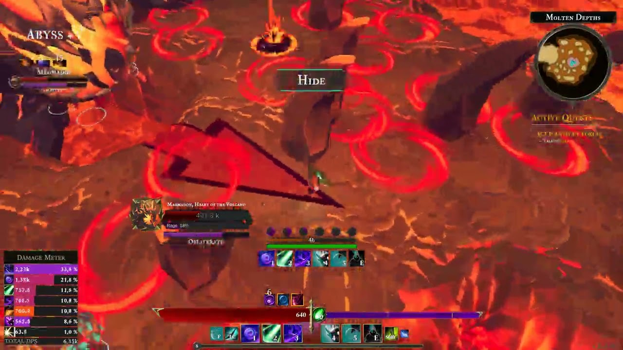 Sil And The Fading World Demo - Magmadon, Heart of the Volcano HEROIC ABYSS +5