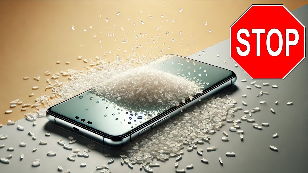 Does Rice Really Save Water-Damaged Phones? 💦 💦   The Shocking Truth