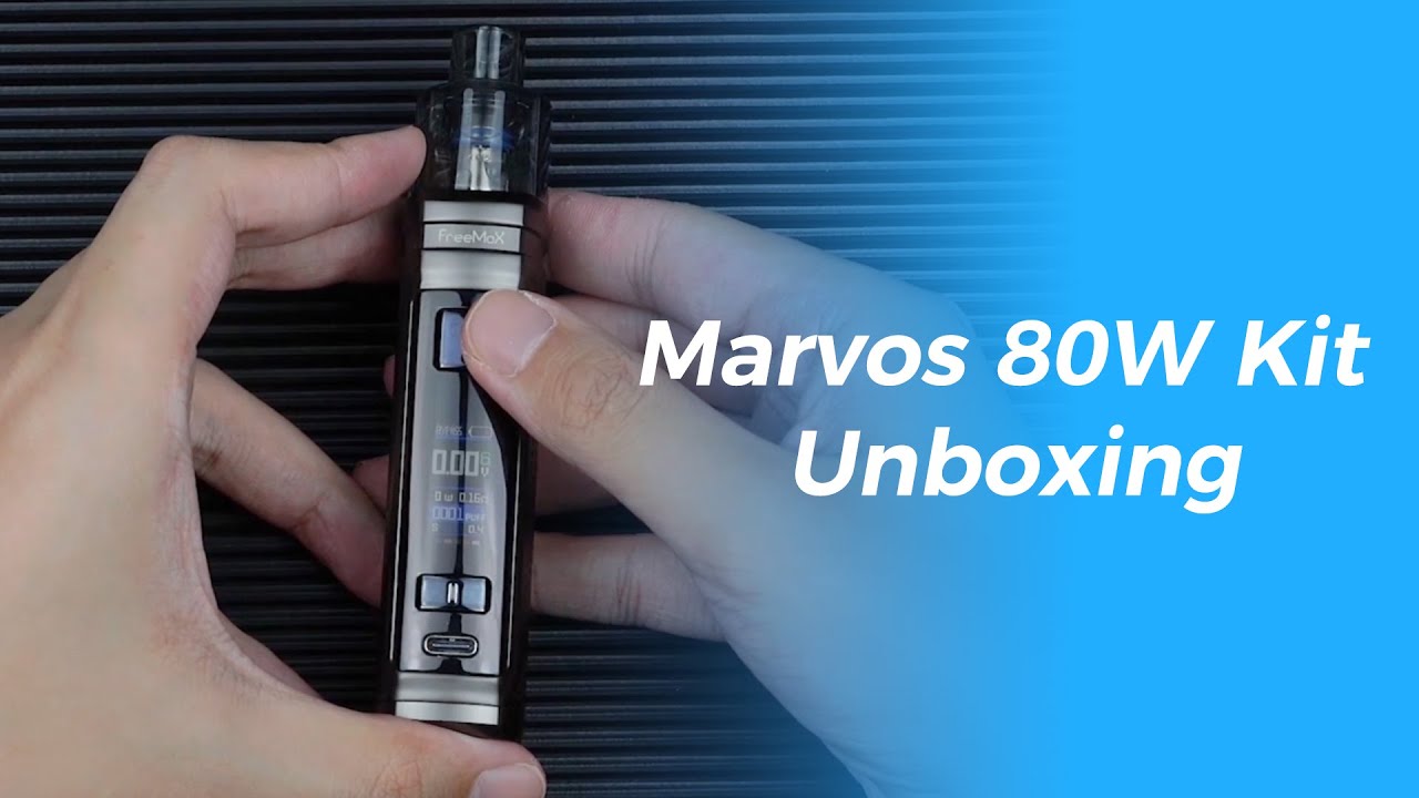 Marvos 80W Kit | Unboxing | FM COILTECH4.0 | MS Mesh Coil