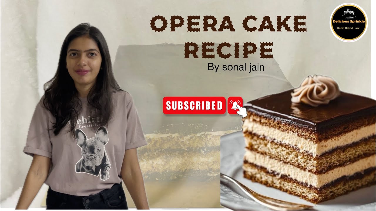 How to Make Christmas Special Classic Opera Cake