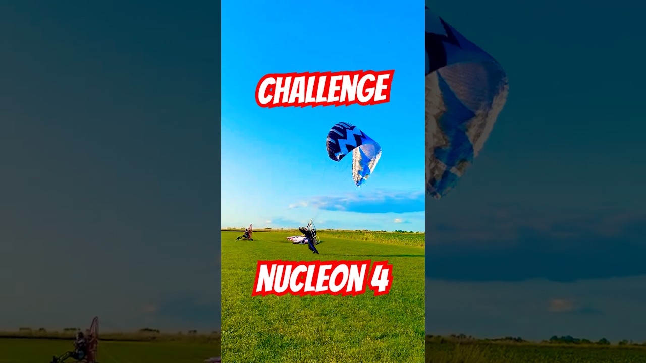Challenge Paramotor PPG foot launch wing Nucleon4