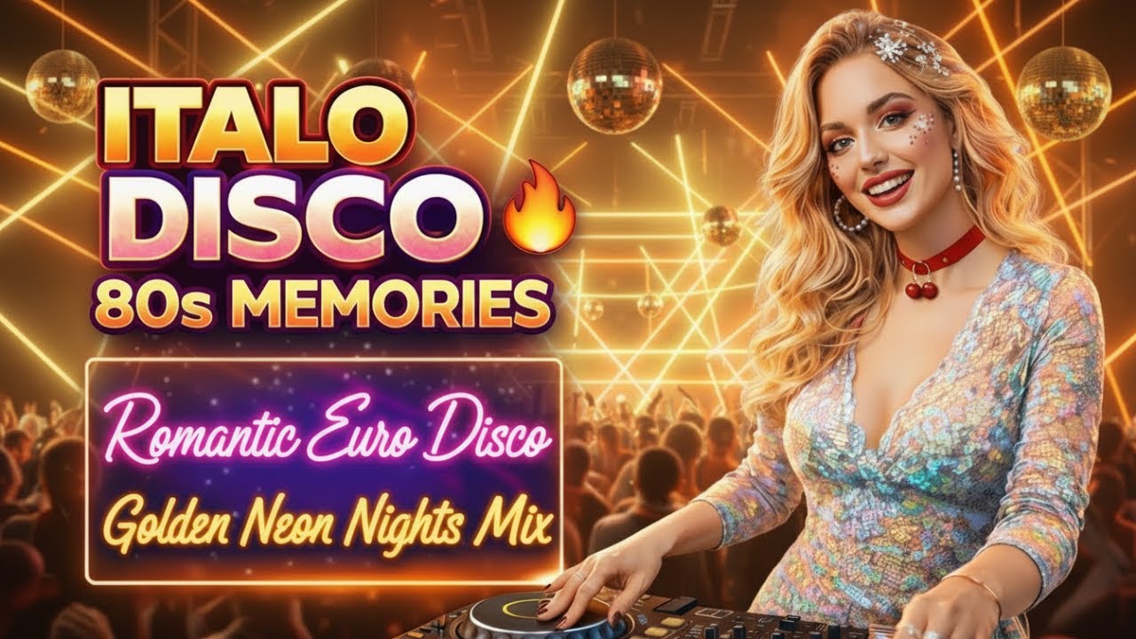 Romantic Euro Disco & Italo Disco 80s Memories | Golden Neon Nights Mix