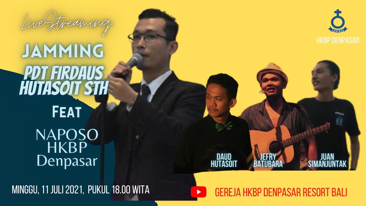 Jamming Pdt Firdaus Hutasoit STh feat NHKBP Denpasar