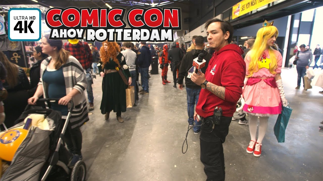 Comic Con Ahoy Rotterdam 2018 | 4K Video Report