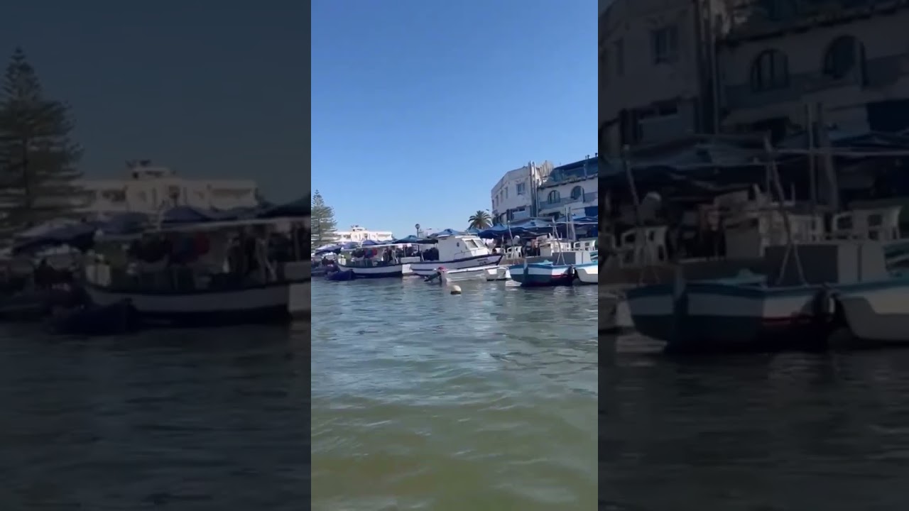 The Northernmost City of Africa ; Bizerte lies along the Mediterranean Sea. Oldest city of Tunisia.