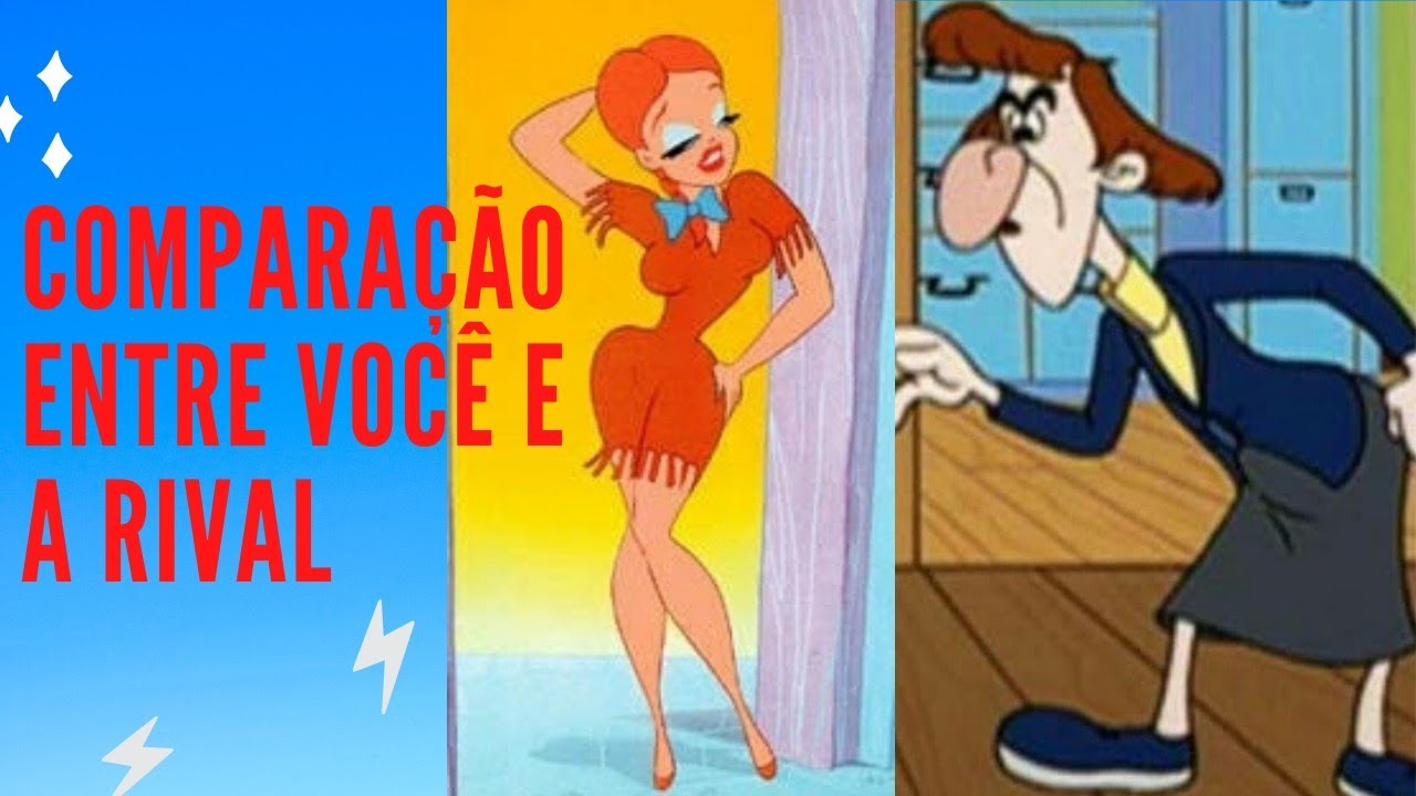 Tudão triângulo amoroso COMPARAÇÃO ENTRE EU E A RIVAL. E TEM? 81998966126