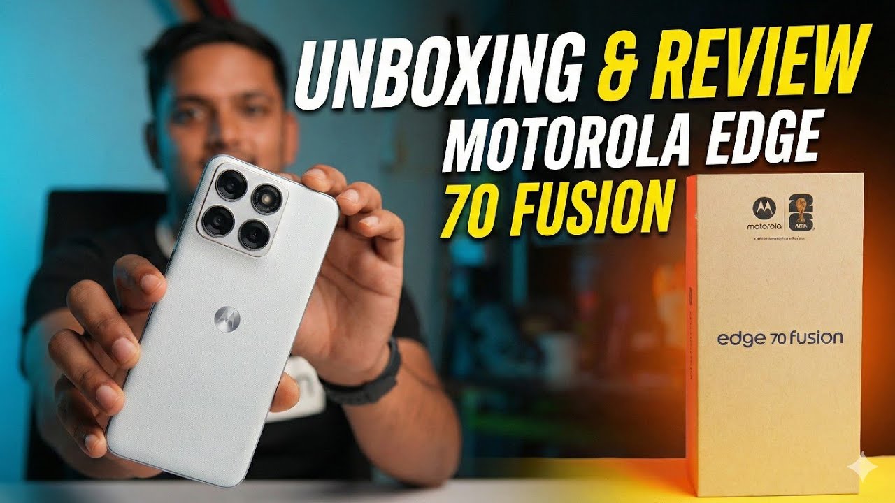 Motorola Edge 70 Fusion Unboxing & Review - Best All Rounder Phone Under ₹30,000