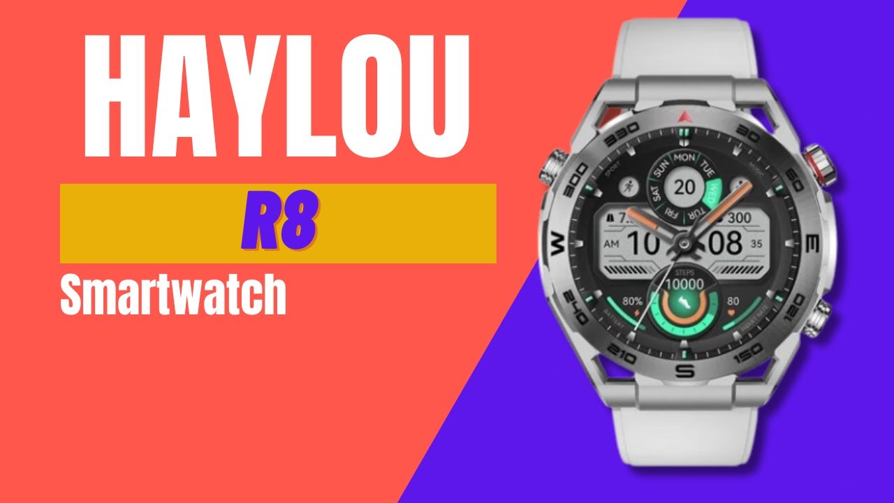 Haylou R8 умные часы 🔥 новинка обзор