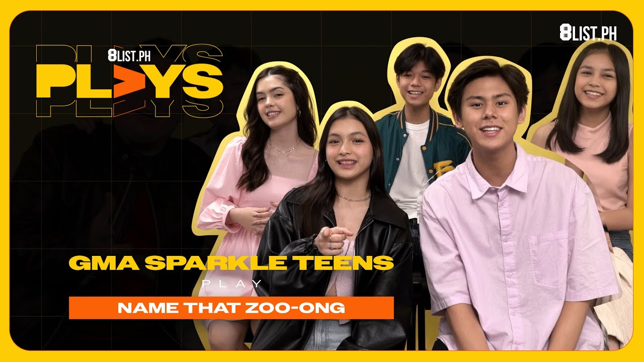 The GMA Sparkle Teens Play Name That Zoo-Ong! | Part 1 | #8ListPHPlays