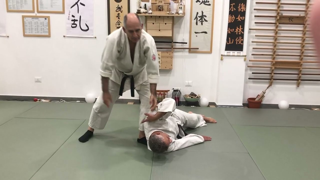 Takemusu Aikido   Shihonage su prese