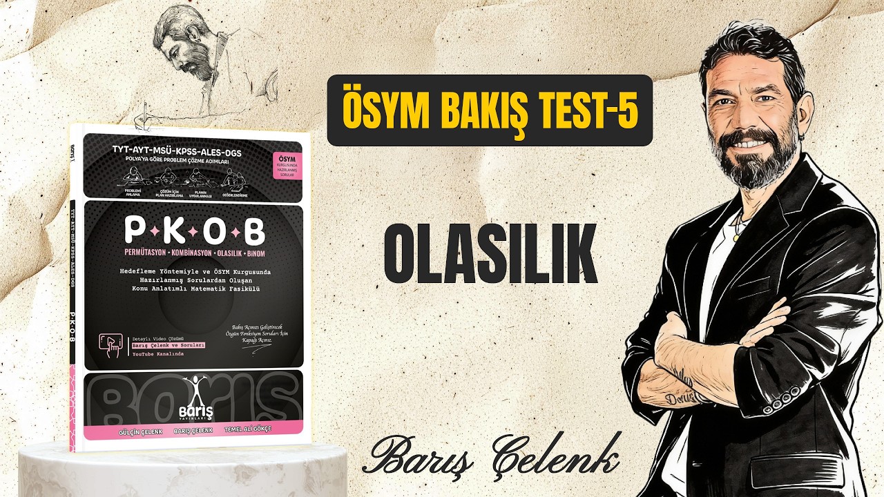 Olasılık ÖSYM Bakış Test-5 | PKOB Fasikülü