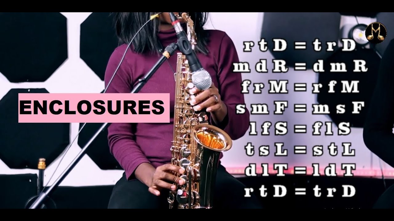 4 ENCLOSURE IDEAS/LICKS FOR IMPROVISATION (SAX TUTORIALS WITH MOSAX AND VERASAX)