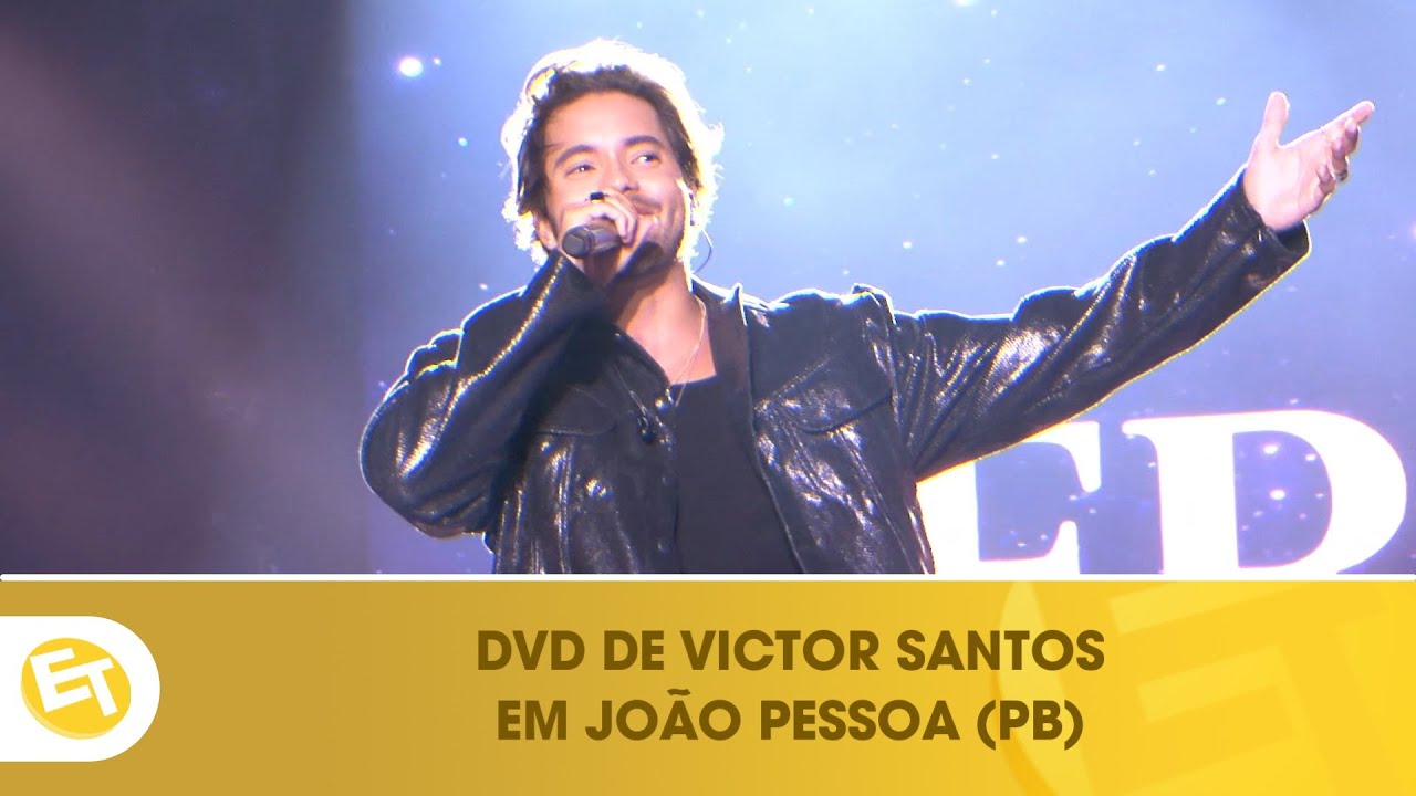 Victor Santos grava DVD em João Pessoa (PB)