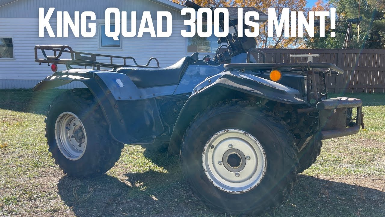 Fixing Up The Roached King Quad 300!! Start To Finish