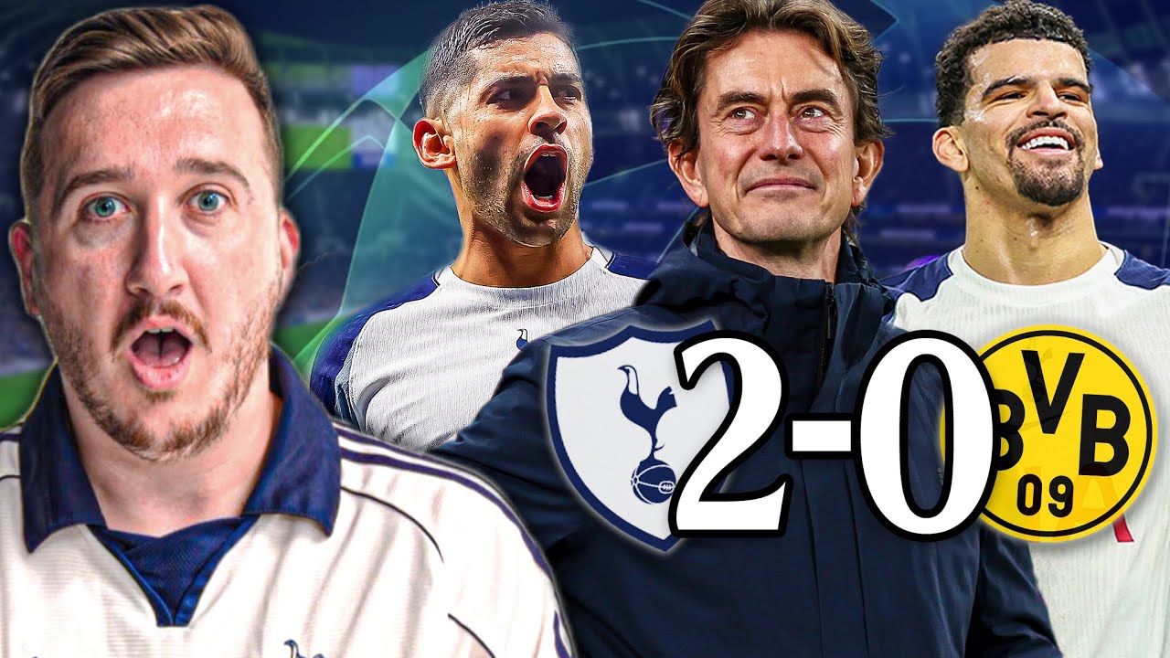 How Thomas Frank's Tottenham SHOCKED Borussia Dortmund & The Champions League!