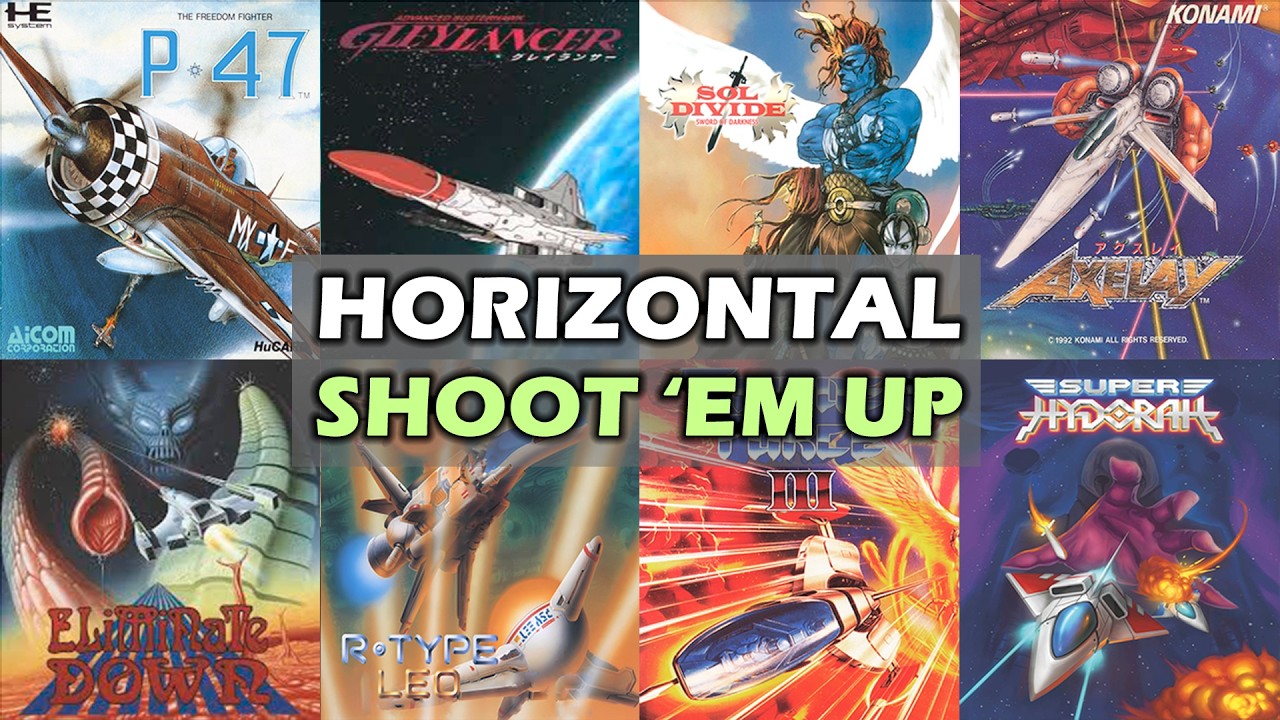 TOP 35 UNFORGETTABLE HORIZONTAL SHOOT 'EM UP GAMES YOU NEED TO KNOW