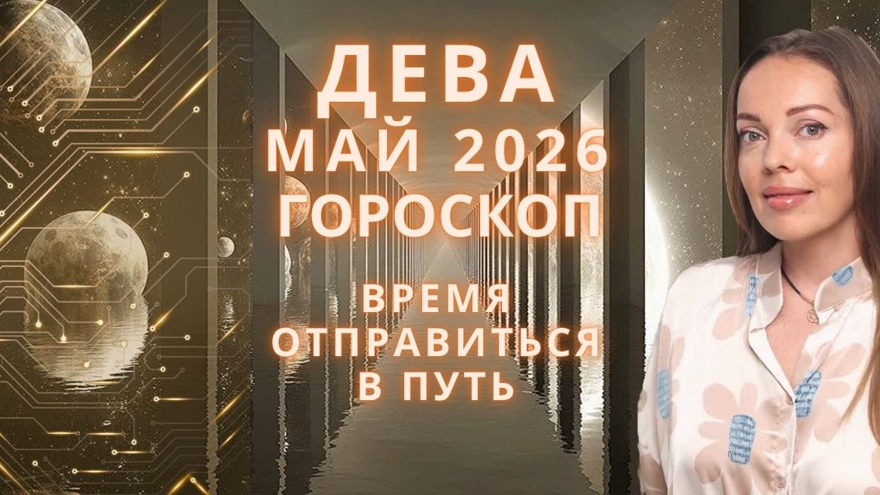 Дева - гороскоп на май 2026 года. Время отправиться в путь