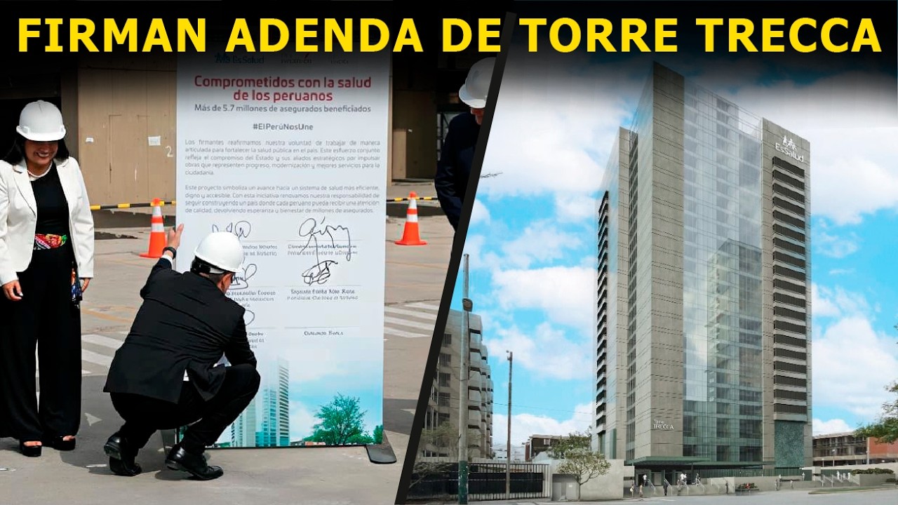 Firman adenda para el proyecto Torre Trecca