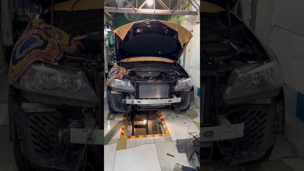 BMW X3 F25 Заміна радіатора кондиціонера
