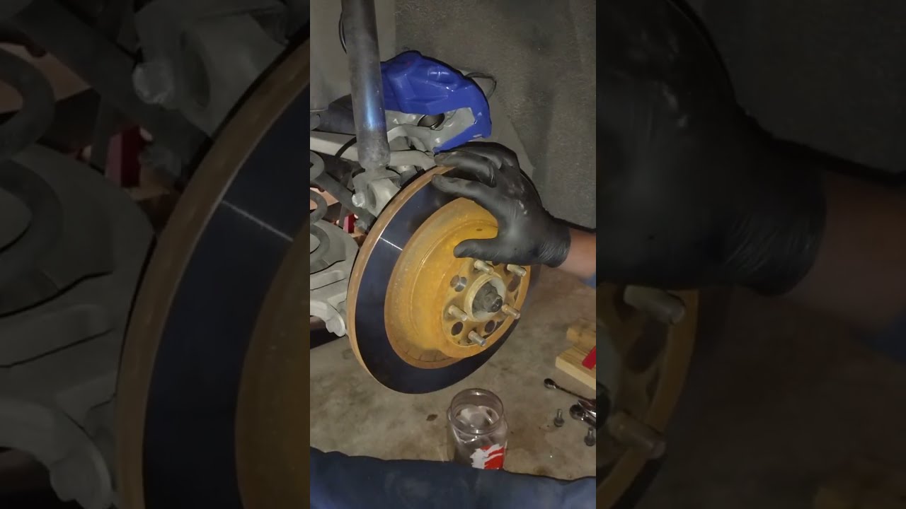 Rotor Stuck on Parking Brake: How to Adjust Rear Shoes. Infiniti Nissan