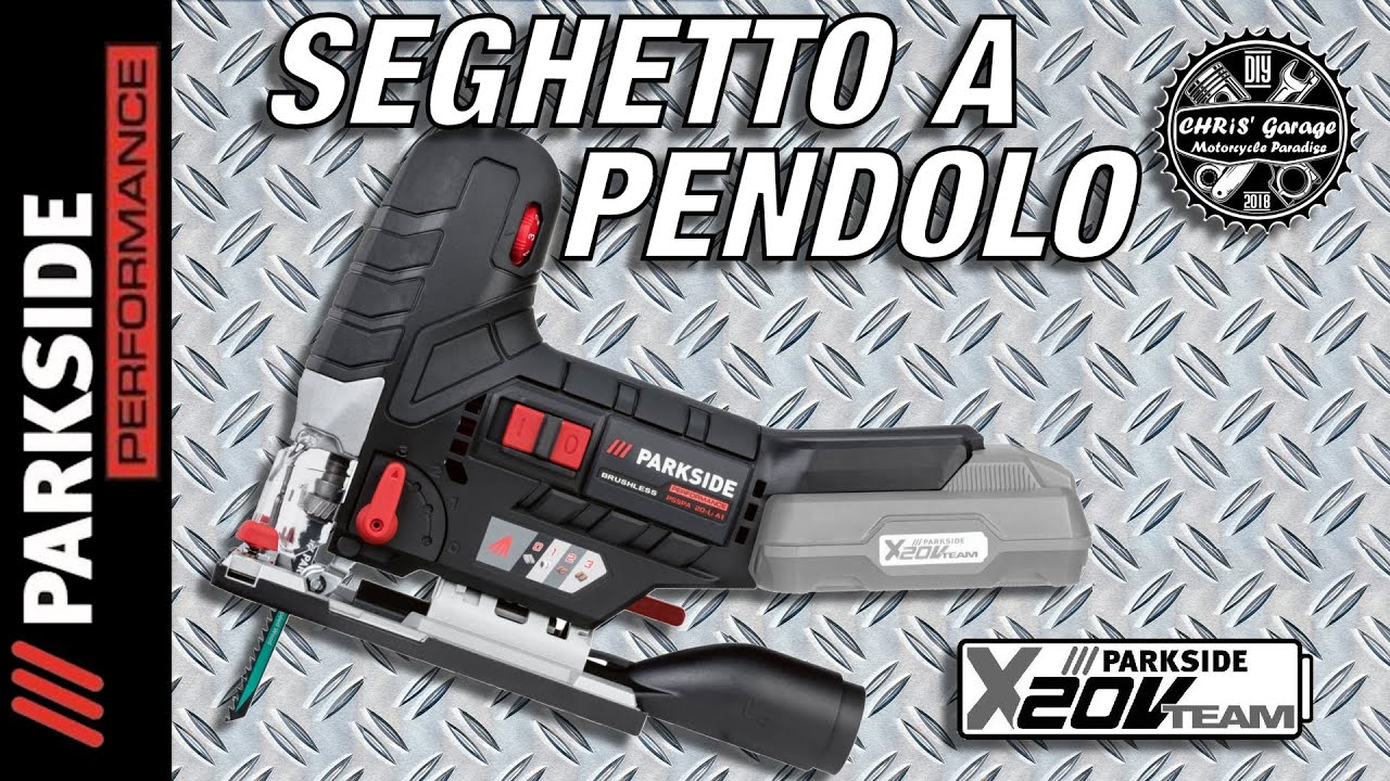 PARKSIDE PERFORMANCE Seghetto a Pendolo Ricaricabile X20VTeam
