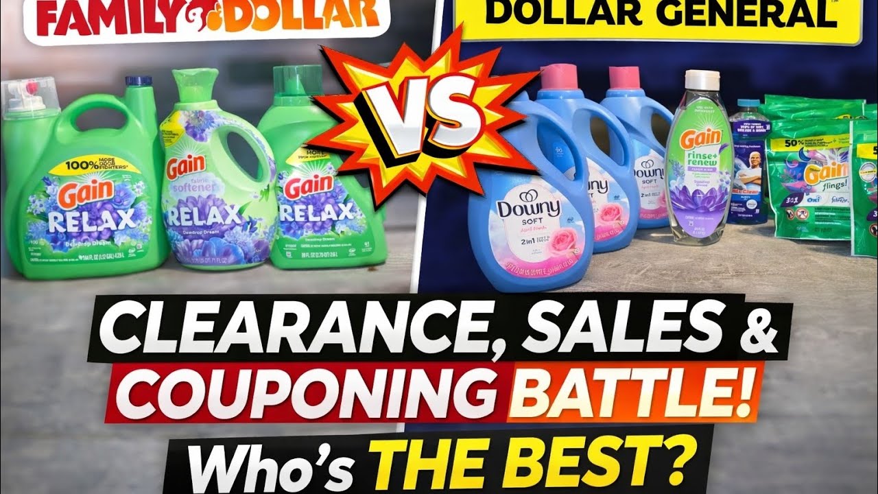 It’s a CLEARANCE BATTLE between Dollar General and Family Dollar 🛒🔥 Plus new clearance items