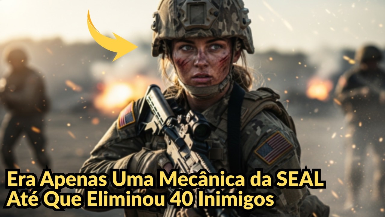 Ela Era Só a Mecânica da Base — Até Resgatar Um Time SEAL e Eliminar 40 Inimigos Sozinha