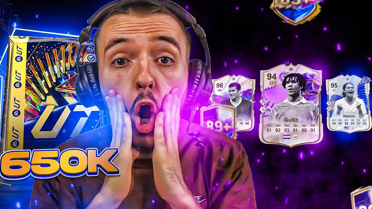DU LOURD ?! J'OUVRE des CHOIX ICÔNE 89+ & des PACKS à 650K TOTS SERIE A - FC 24 Ultimate Team
