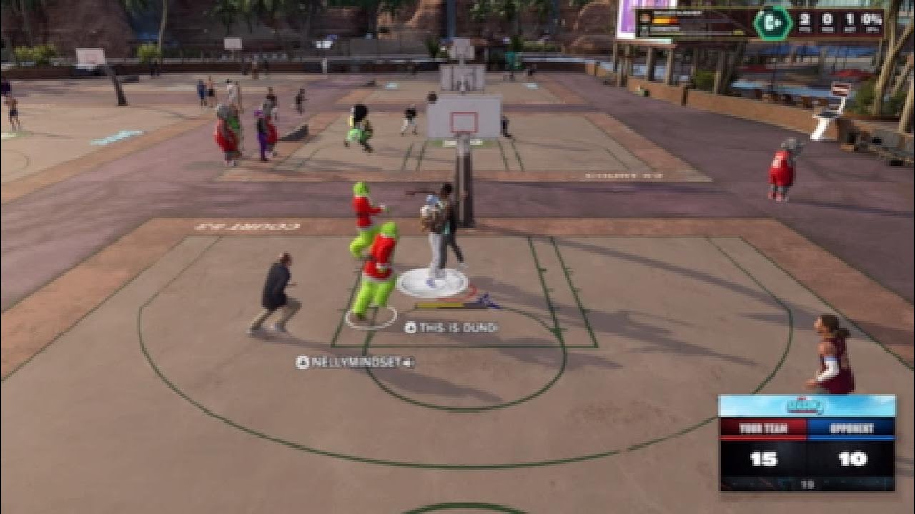Nba 2k26 park (mascot does it all)