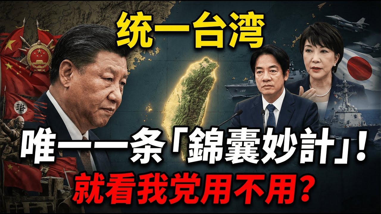 我有一個統一台灣的錦囊妙計，就看我黨用不用？