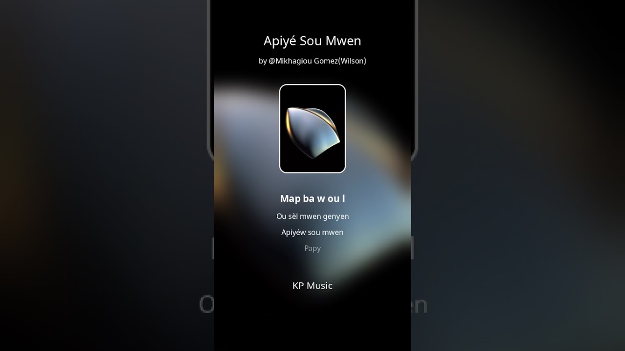 Apiyéw sou mwen 2