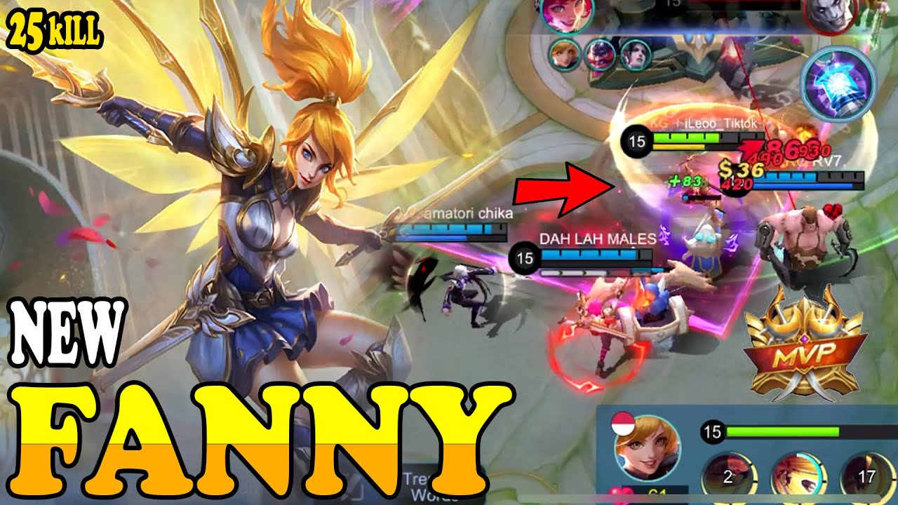 FANNY 2023 NEW SEASON 27-FIRST FANNY GAMEPLAY/AUTO MANIAC/RANK GAMEPLAY | MLBB