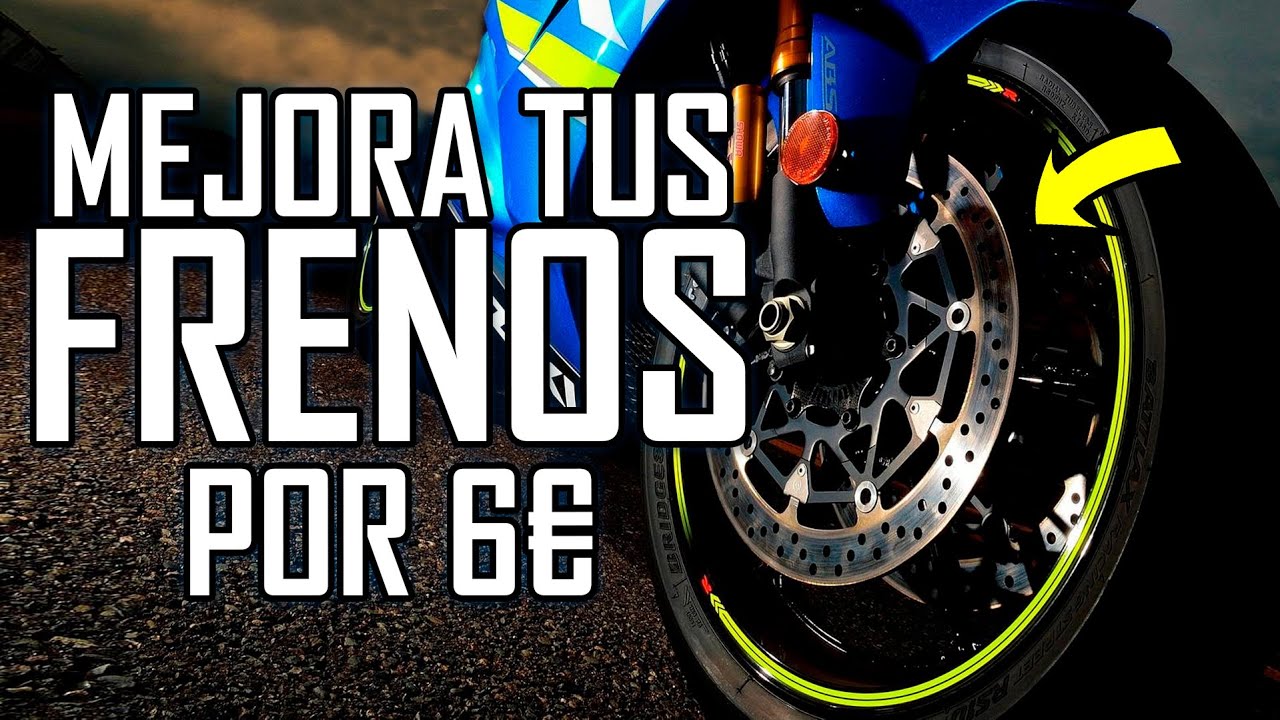 TRUCO: MEJORES FRENOS EN MOTO 🏍️ por 6€