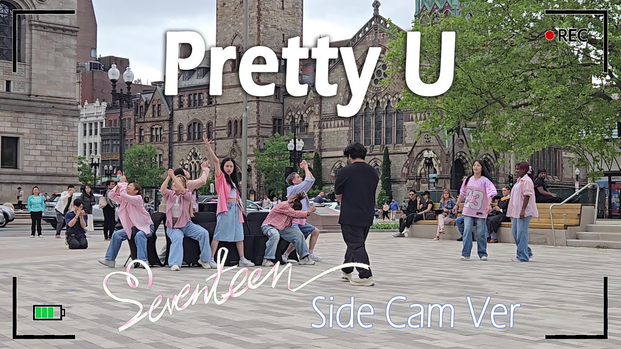 [KPOP IN PUBLIC - Side Cam] SEVENTEEN (세븐틴) - '예쁘다 (Pretty U)' | Full Dance Cover by HUSH BOSTON