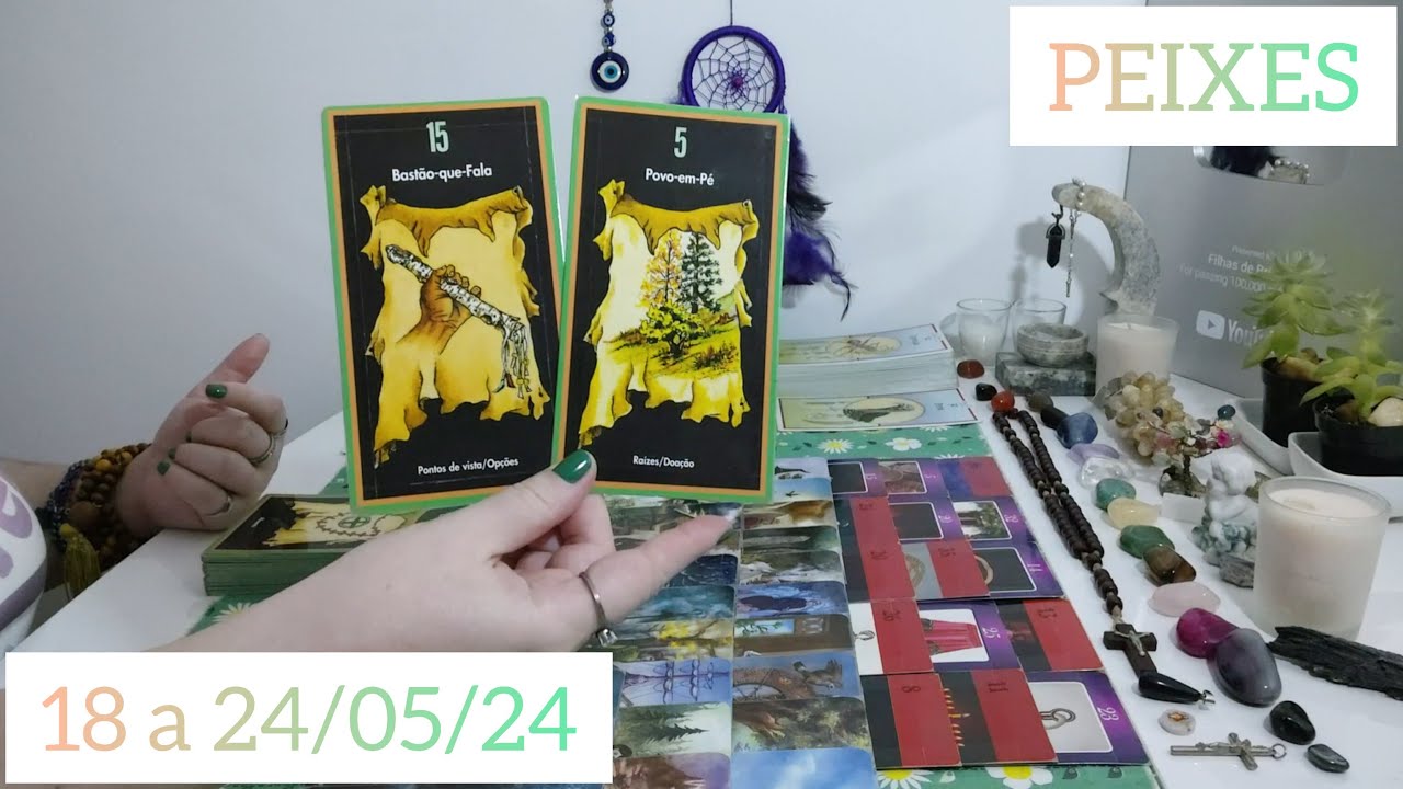 ♓ PEIXES ⦁ 18 a 24/05/24 ⦁ ✋🌊🌲 ESPERA UM GRANDE TIRA-TEIMA VAI ACONTECER SÓ A VERDADE FICARÁ DE PÉ.