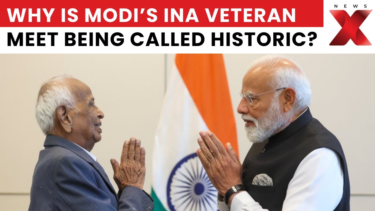 Why Did PM Modi Meet an INA Veteran in Malaysia? Historic Moment Explained | NewsX