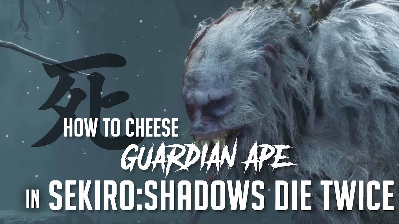 How to Cheese the Guardian Ape in Sekiro (2025 Update - Easy Kill)
